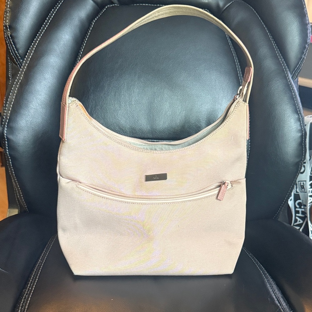 Gucci nylon light pink Cream Shoulder Bag